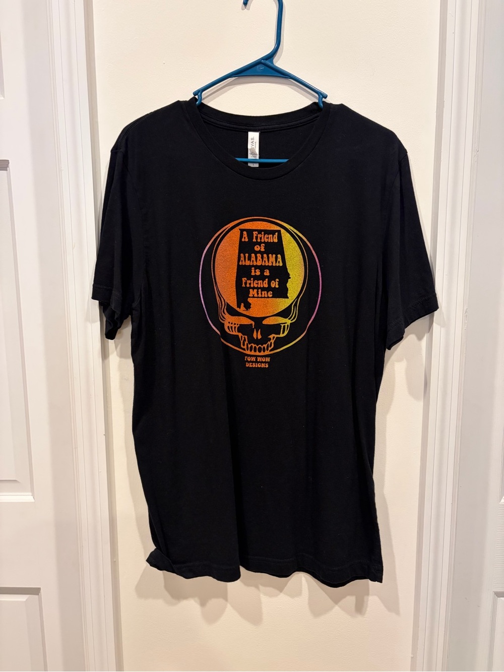 One-off Gradient Alabama / Grateful Dead screenprint tee